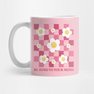 Daisies and emoticons Mug